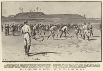 La Ocupación de Canea, Deporte en Medio de la Guerra